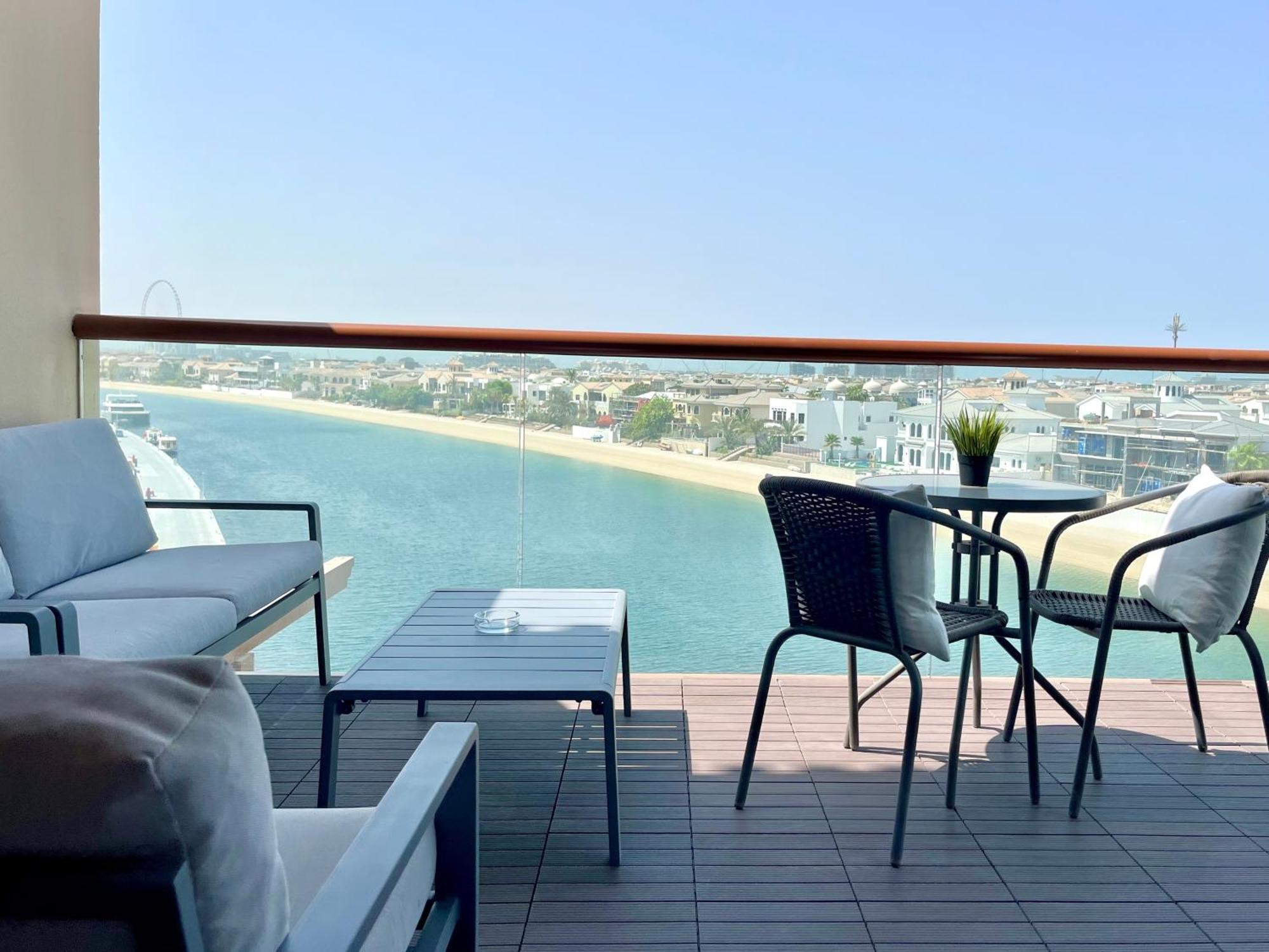 Palm Jumeirah Upgraded & Cozy Boutique Apartment Dubai Exterior foto