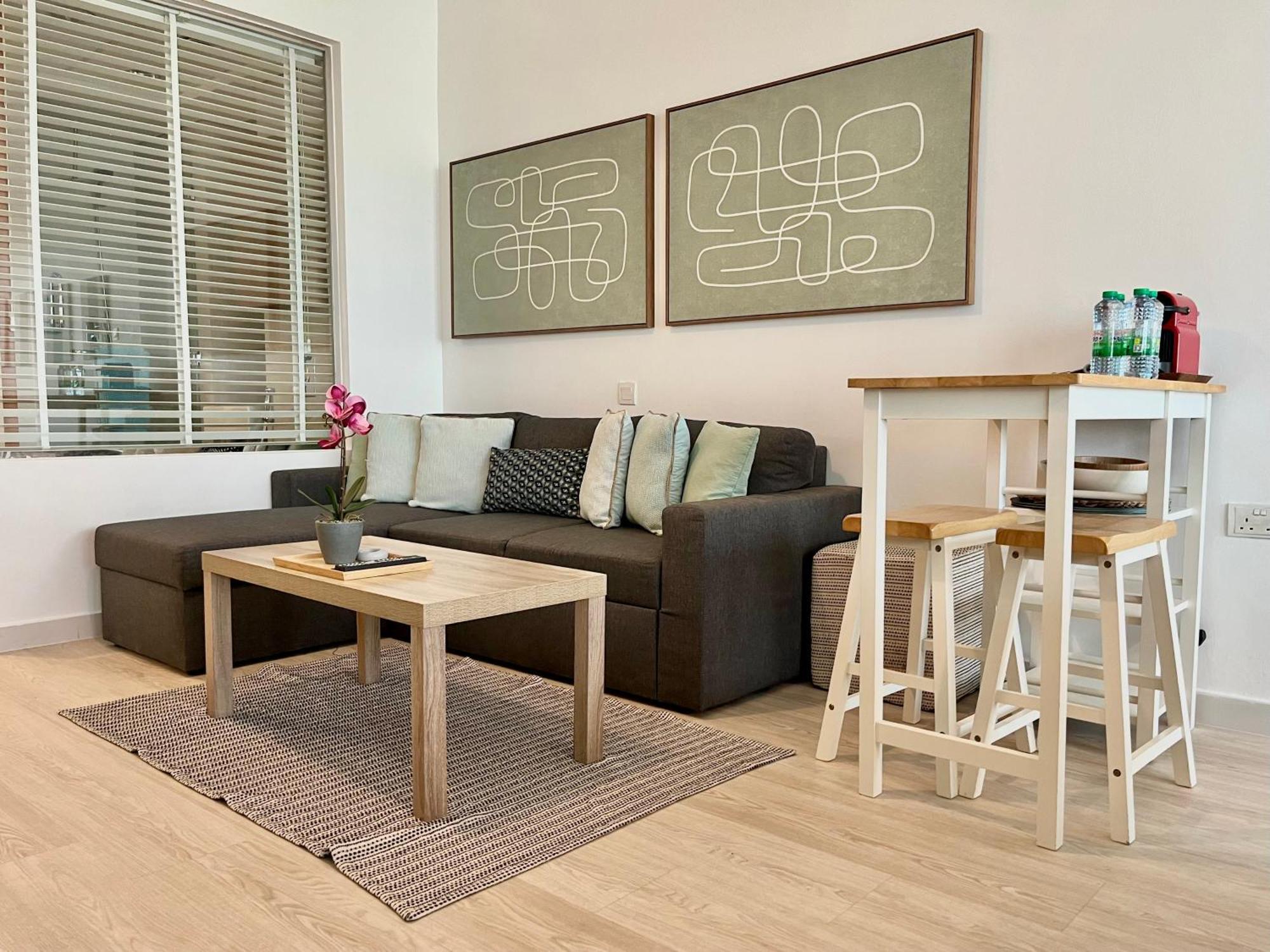 Palm Jumeirah Upgraded & Cozy Boutique Apartment Dubai Exterior foto